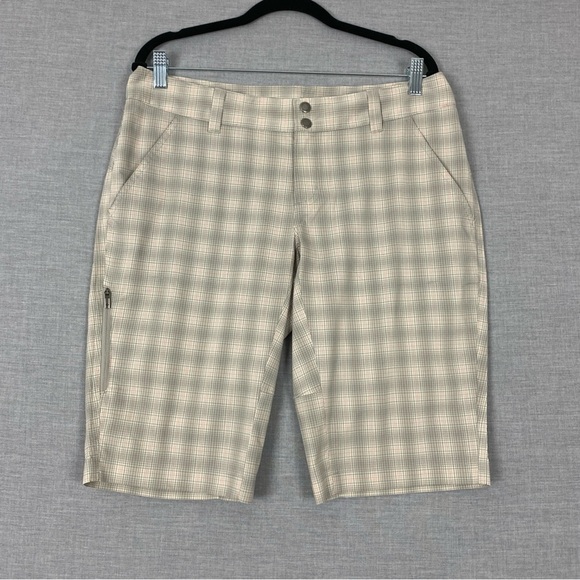 Columbia Omni-wick Flat Front Shorts Lightweight Walking Shorts Sz 10 - Picture 1 of 12